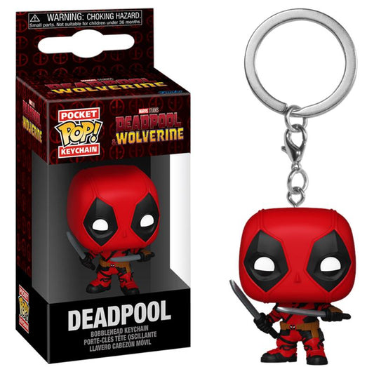 Llavero Pocket Pop Dead Pool Pelicula Deadpool y wolverine