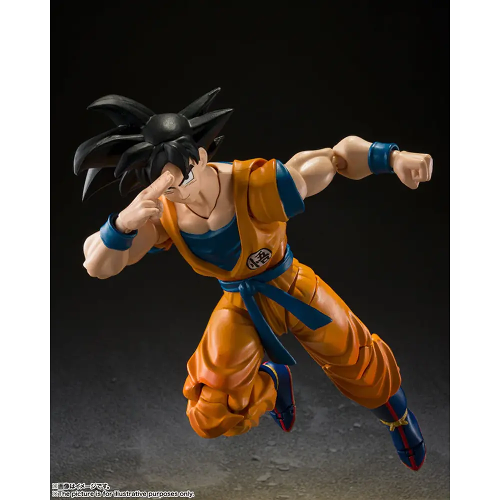 Figura Dragon Ball Z son Goku Articulado S.H Figuarts Saiyan Raise on Earth