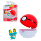 Figura Clip N Go Pokemon Froakie Mas Pokebola Ball