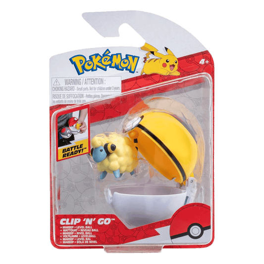Figura Clip N Go Pokemon Marrep Mas Pokebola