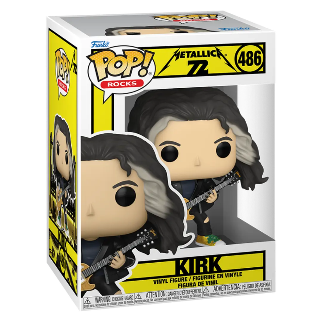 Funko Pop 486 Kirk Metallica 72