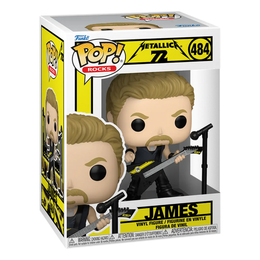 Funko Pop 484 James Metallica 72