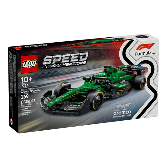 Set de lego aston martin aramco speed champions formula 1
