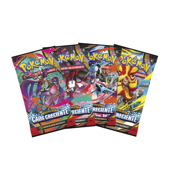 Sobre de cartas pokemon chaos rising original