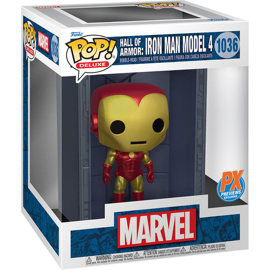 Funko Pop Deluxe Hall Of Armor : Iron Man Model 4 1036