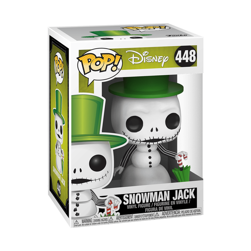 Funko Pop 448 Snowman jack Skellington