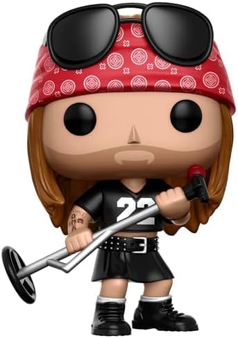 Funko Pop Axl- Rose 50 Guns And Roses