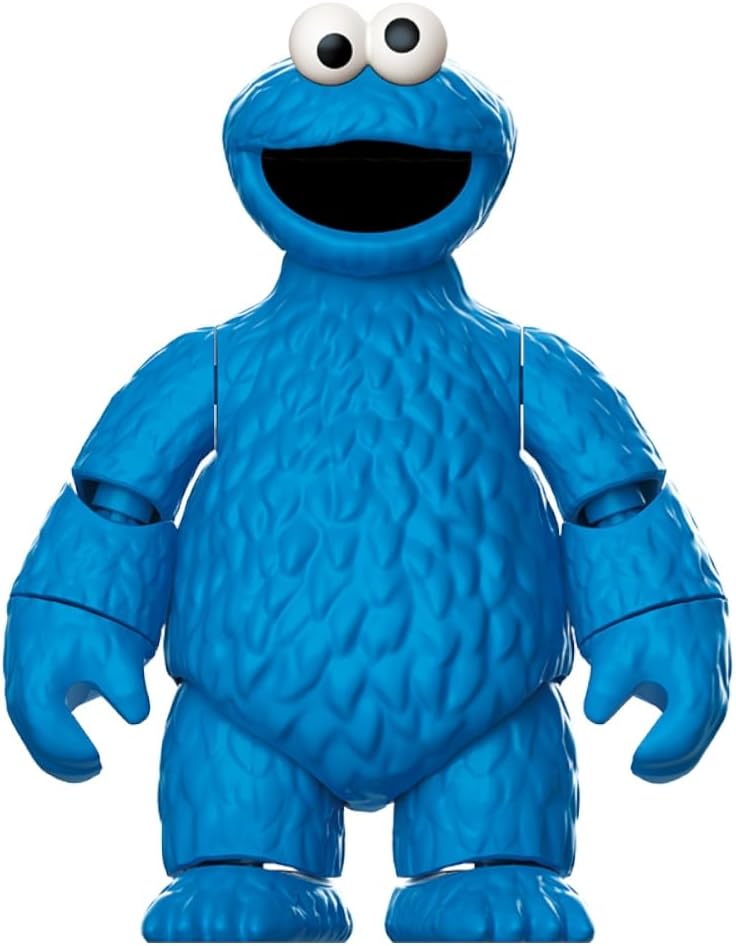 Figura Armable Monstruo come galletas de Plaza Sesamo