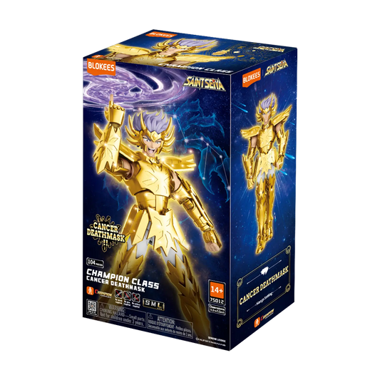Figura model kit cancer mascara de muerte caballeros del zodiaco