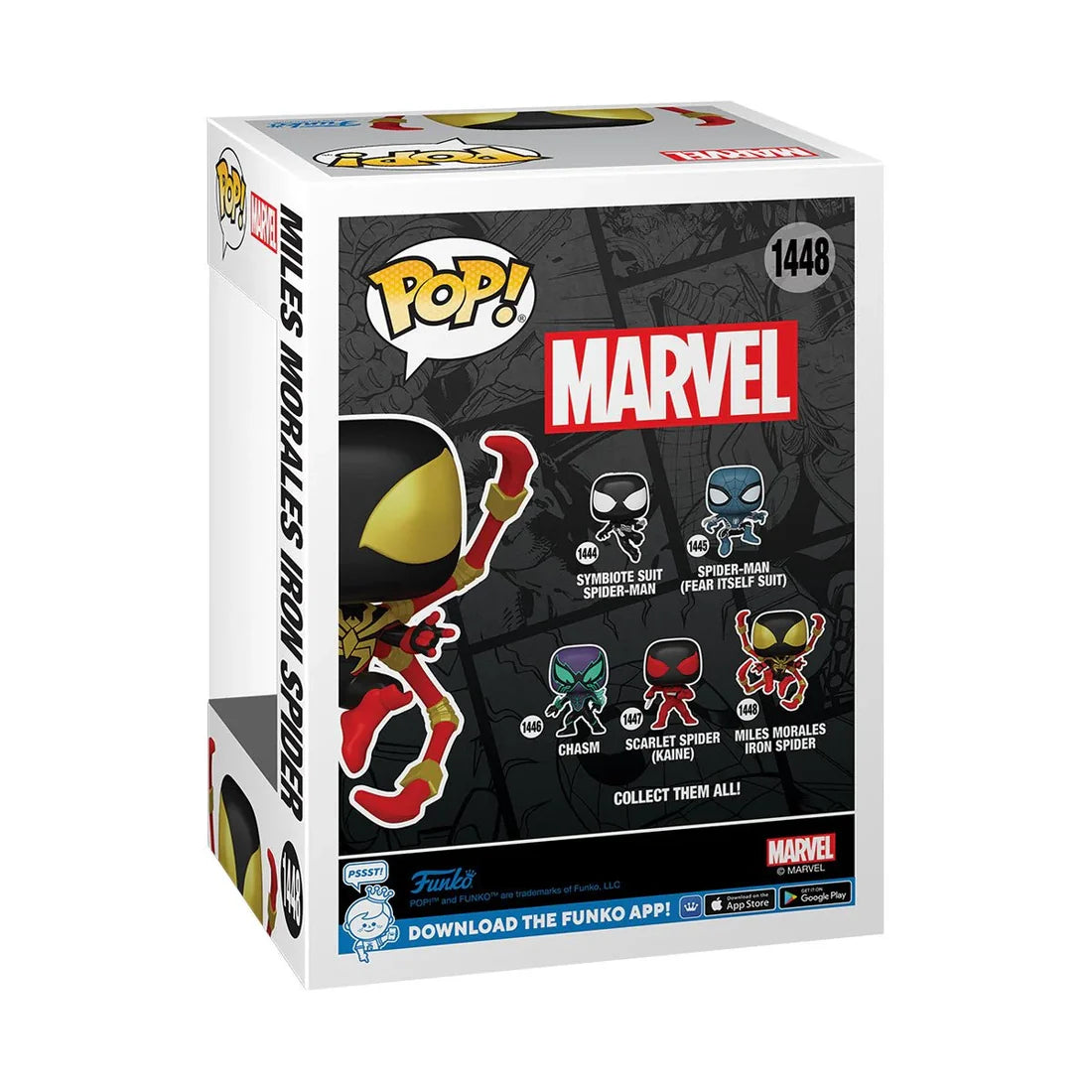 Funko Pop Miles Morales Iron spider 1448