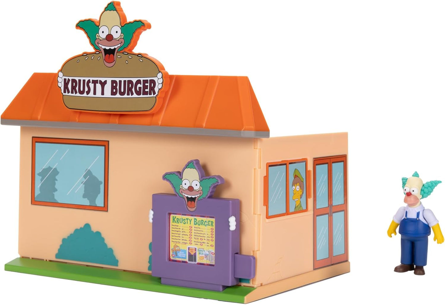 Set de Figura Krusty en Krusty Burguer Los simpsons