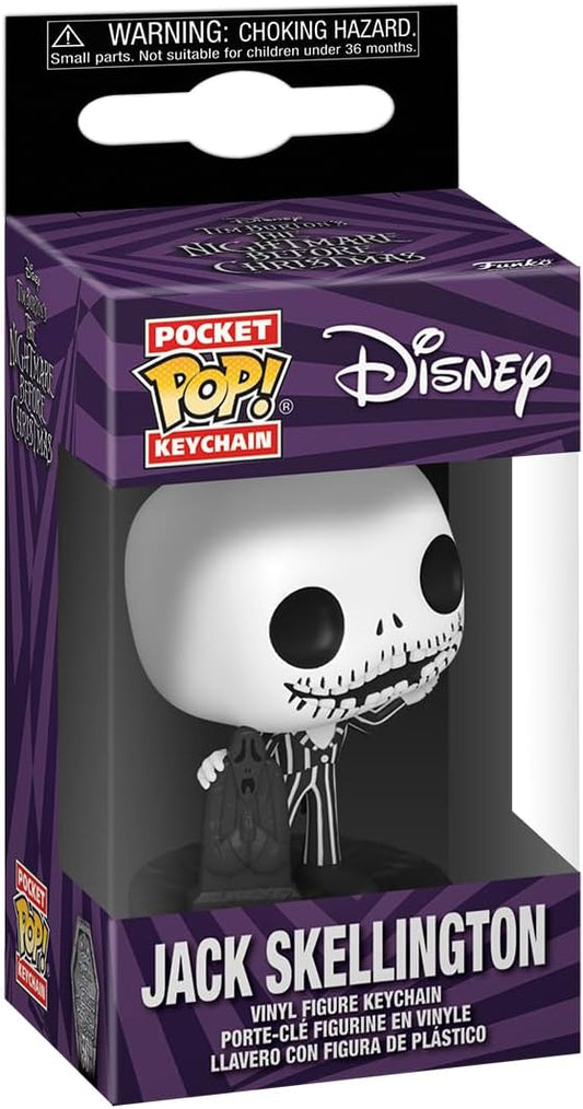 Llavero Pocket Pop Jack Skellington El extraño mundo de jack