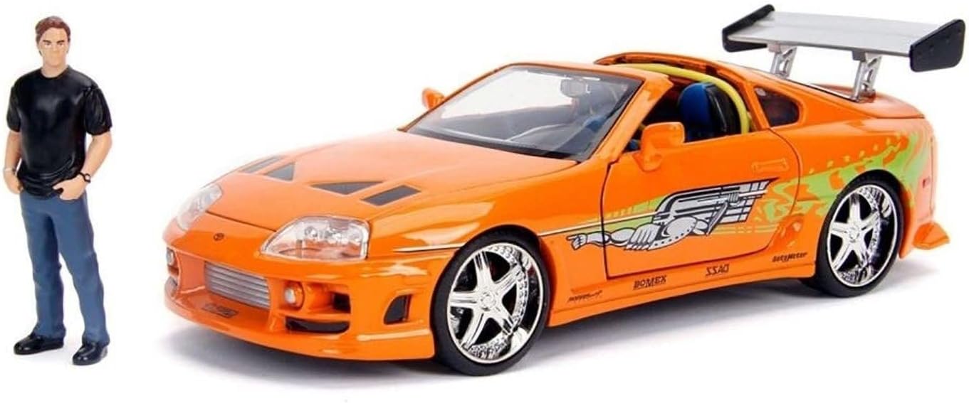 Carro toyota supra con Brian O`conner