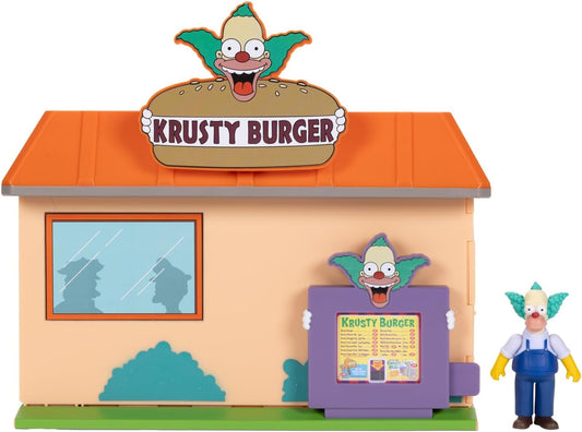 Set de Figura Krusty en Krusty Burguer Los simpsons