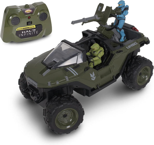 Carro Halo Warthog con Figura Master Chief a control remoto RC