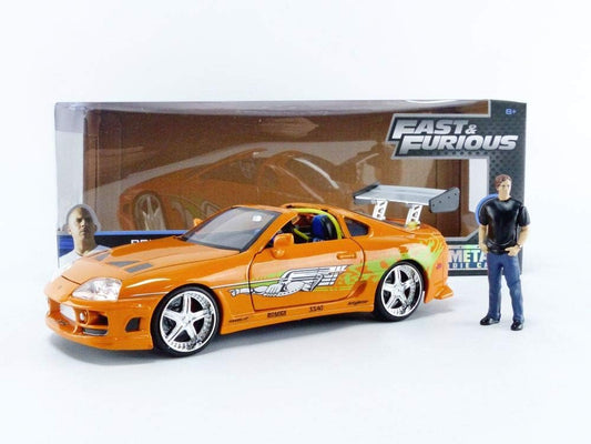 Carro toyota supra con Brian O`conner