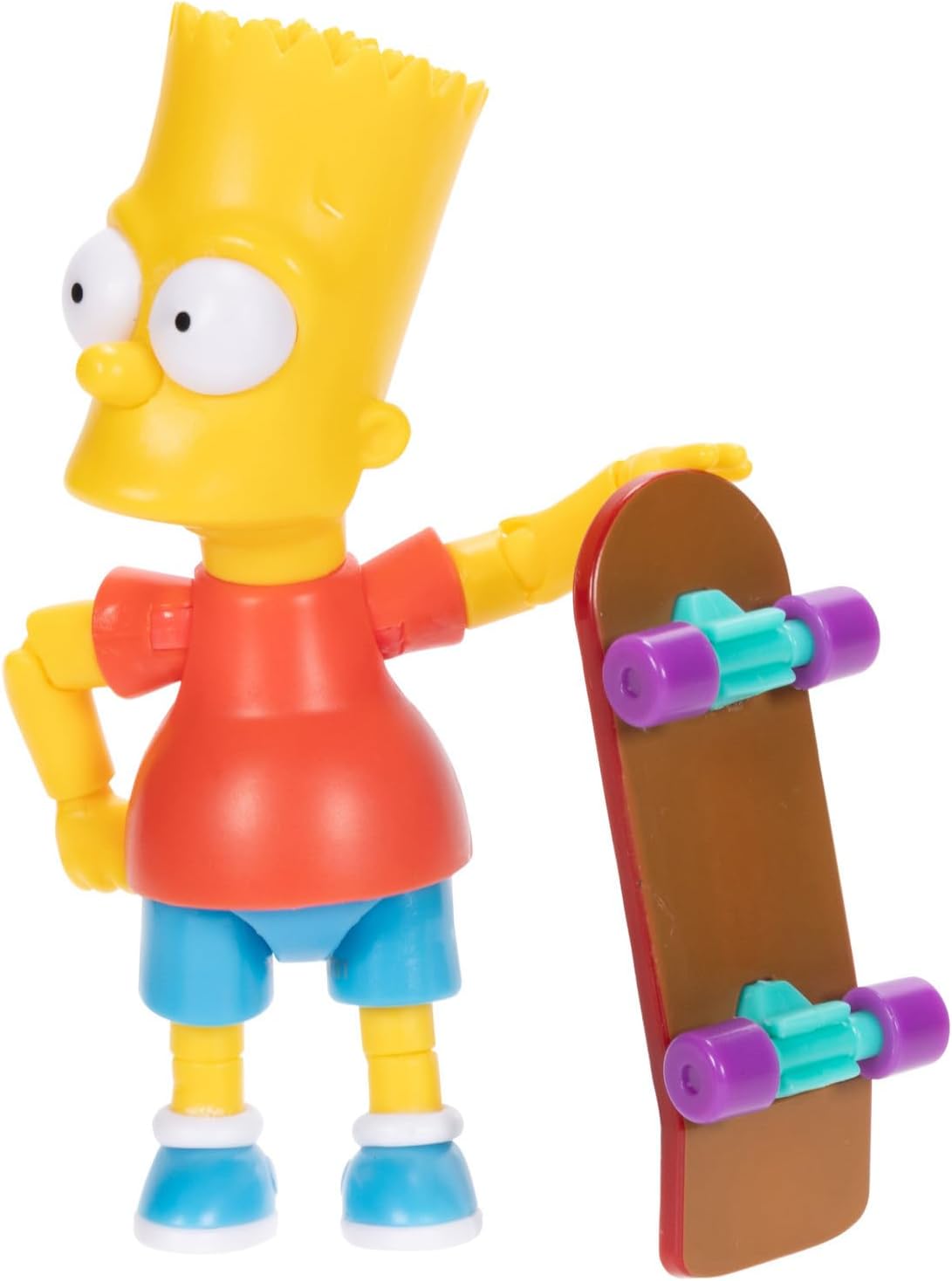 Figura Bart con Patineta Los Simpsons