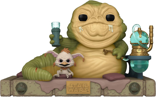 Funko Pop Jabba The Hutt y Salacious b. Crumb Star Wars