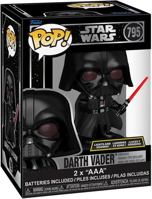 Funko Pop 795 Darth Vader Star Wars Con Luz Y sonido