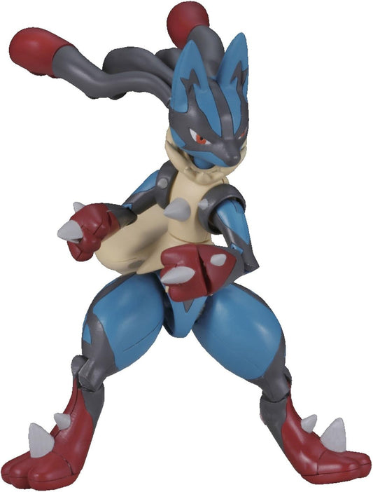 Figura Model Kit Mega Lucario Pokemon Bandai