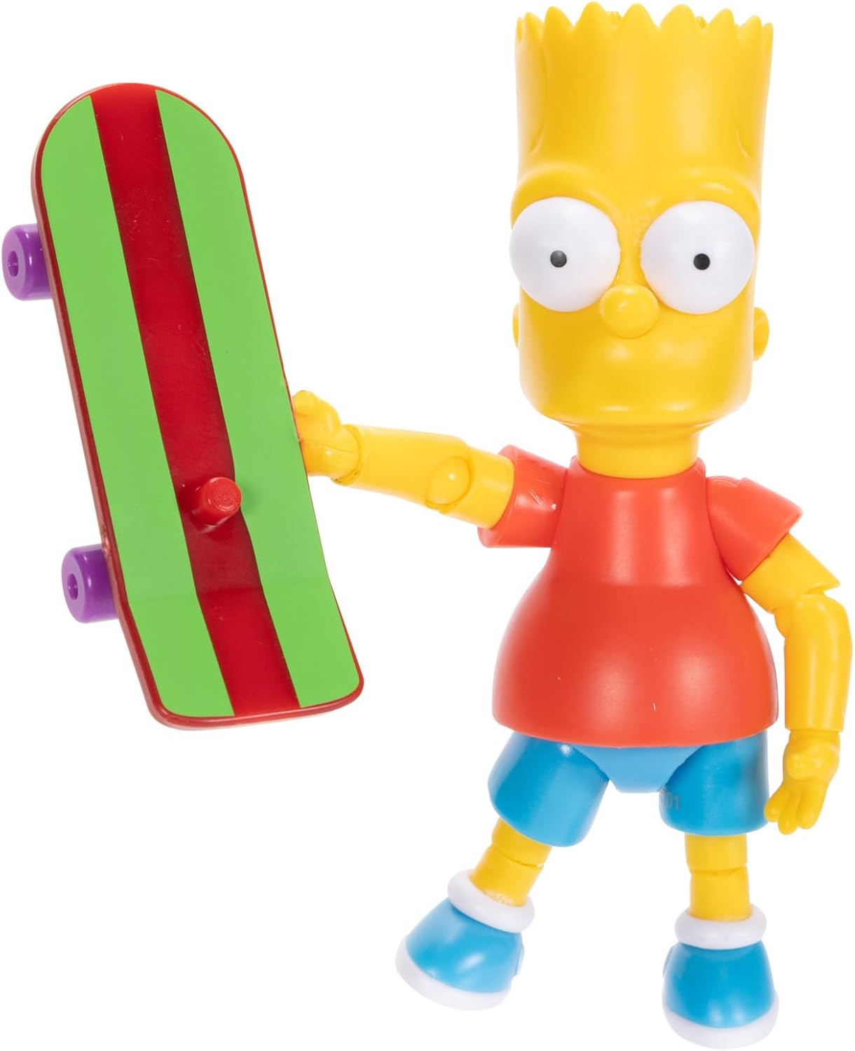 Figura Bart con Patineta Los Simpsons