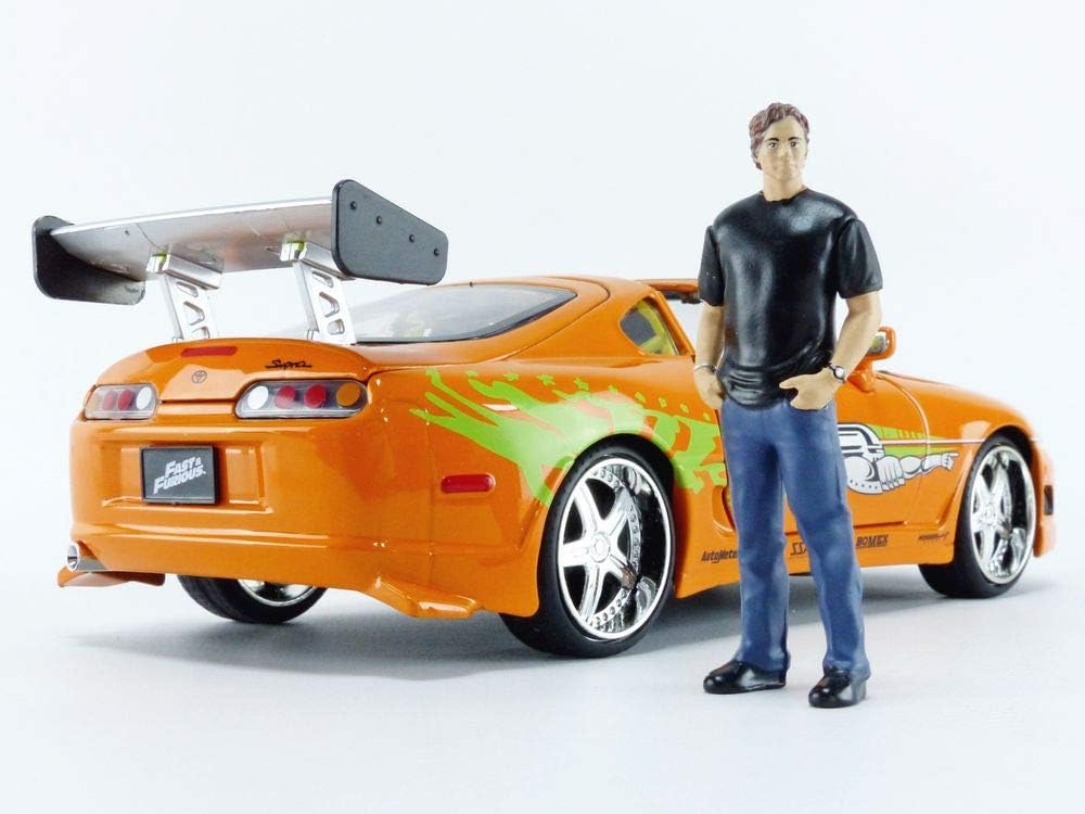 Carro toyota supra con Brian O`conner
