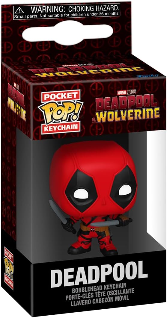 Llavero Pocket Pop Dead Pool Pelicula Deadpool y wolverine