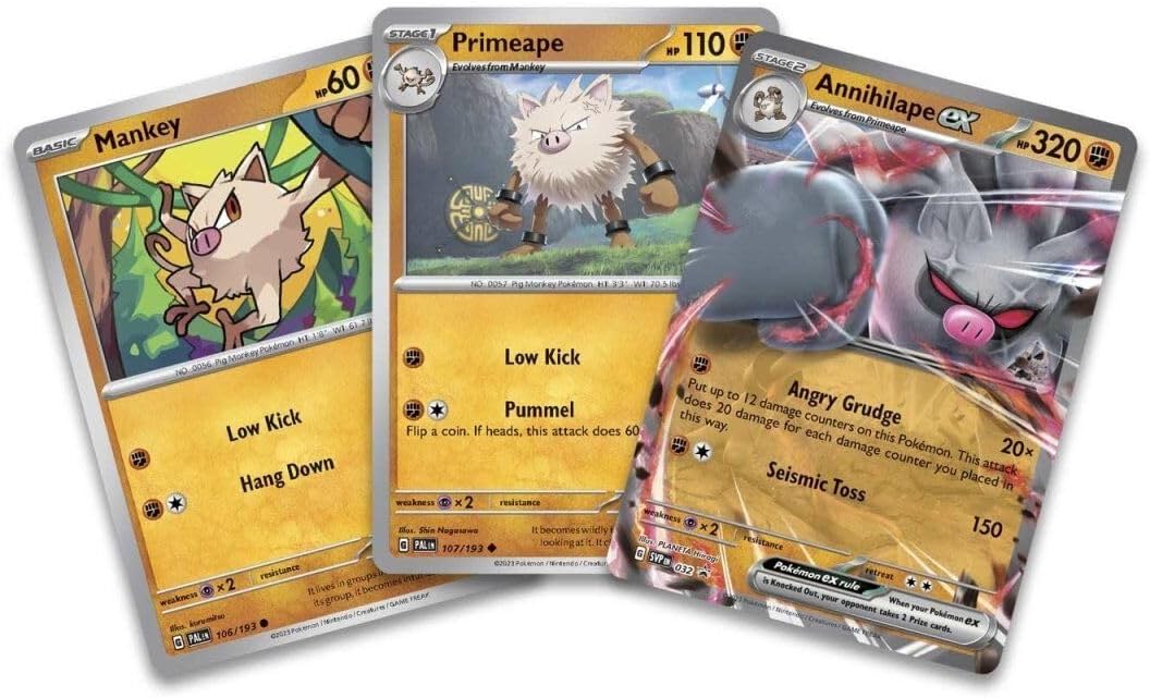 Pack Cartas Pokemon Coleccion Annihilape EX