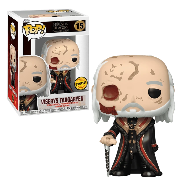 Funko Pop Viserys Targaryen Edicion Limitada Chase Casa Del Dragon 15