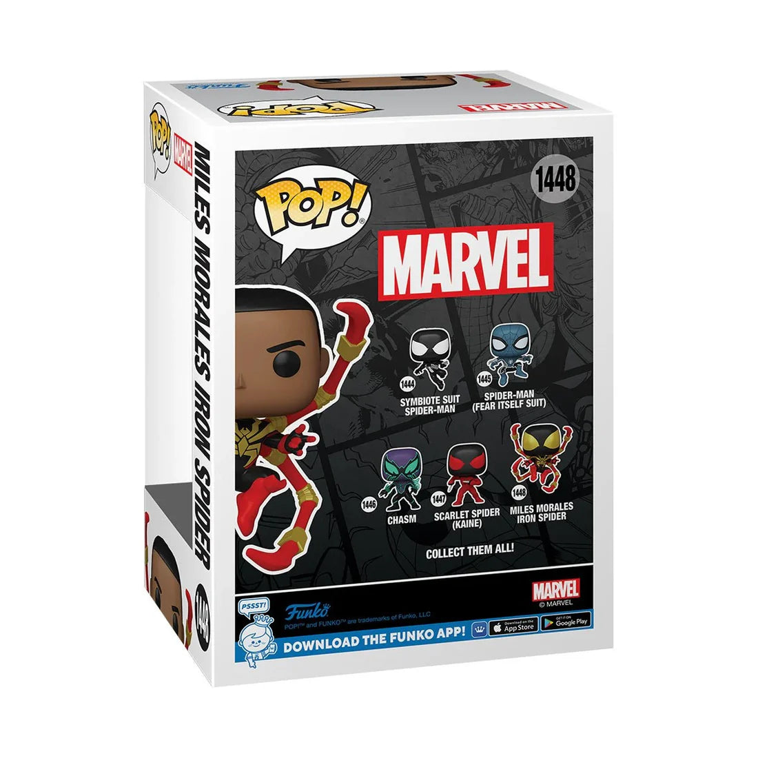 Funko Pop Miles Morales Iron Spider Chase Edicion Limitada
