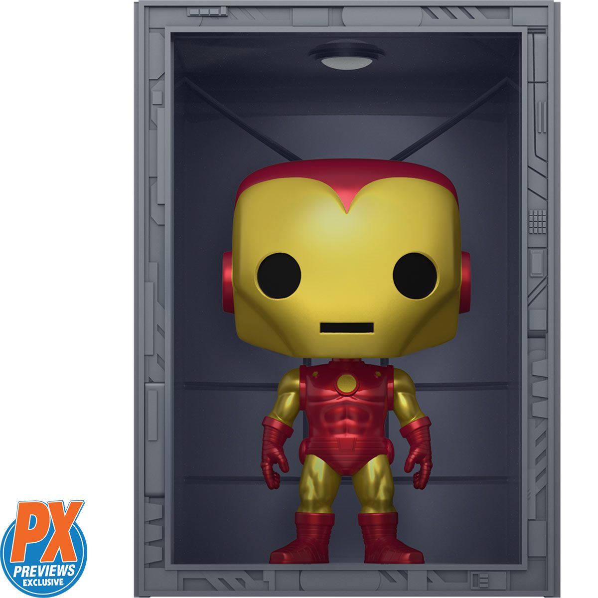Funko Pop Deluxe Hall Of Armor : Iron Man Model 4 1036