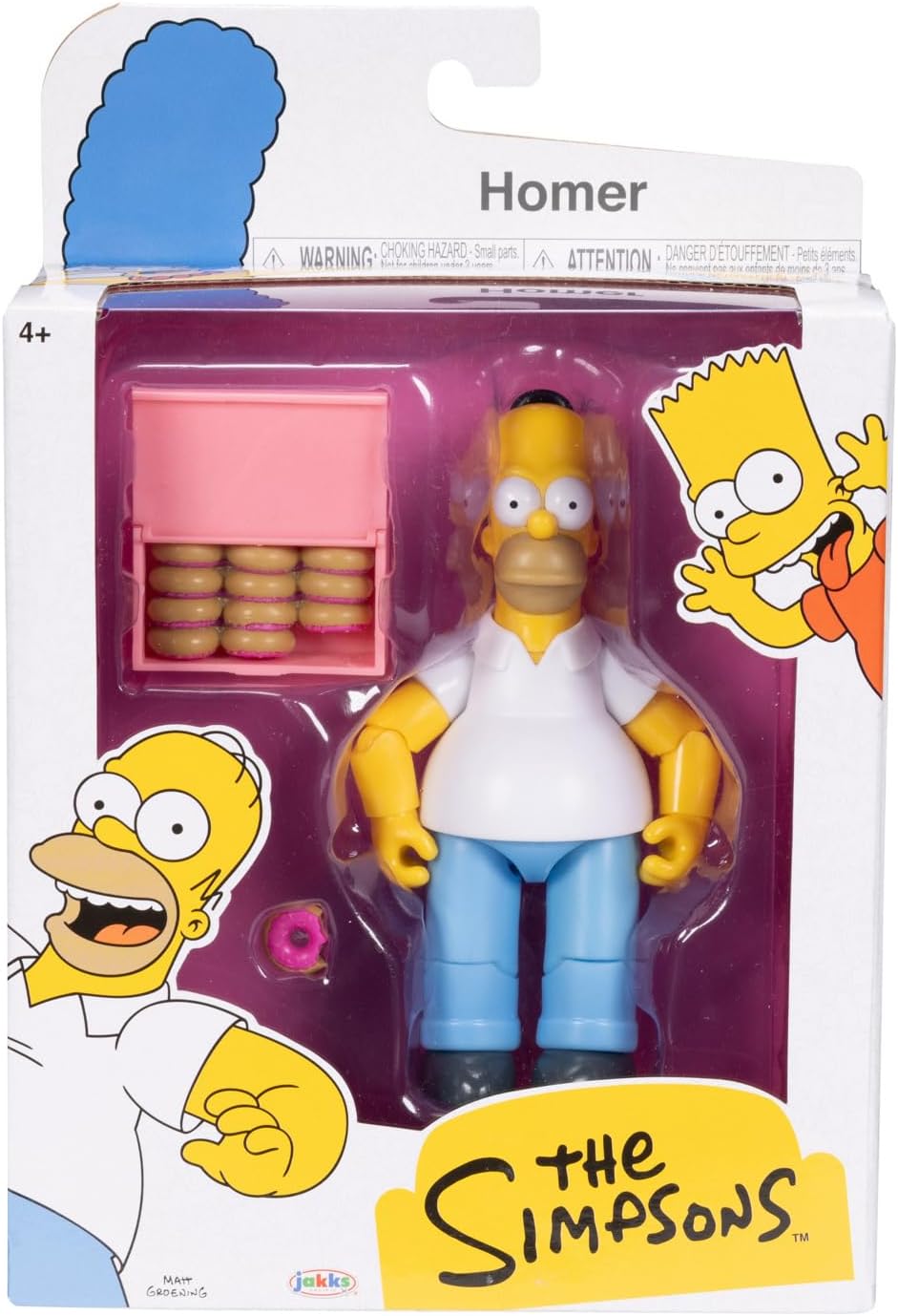 Figura homero Con Caja de Donas