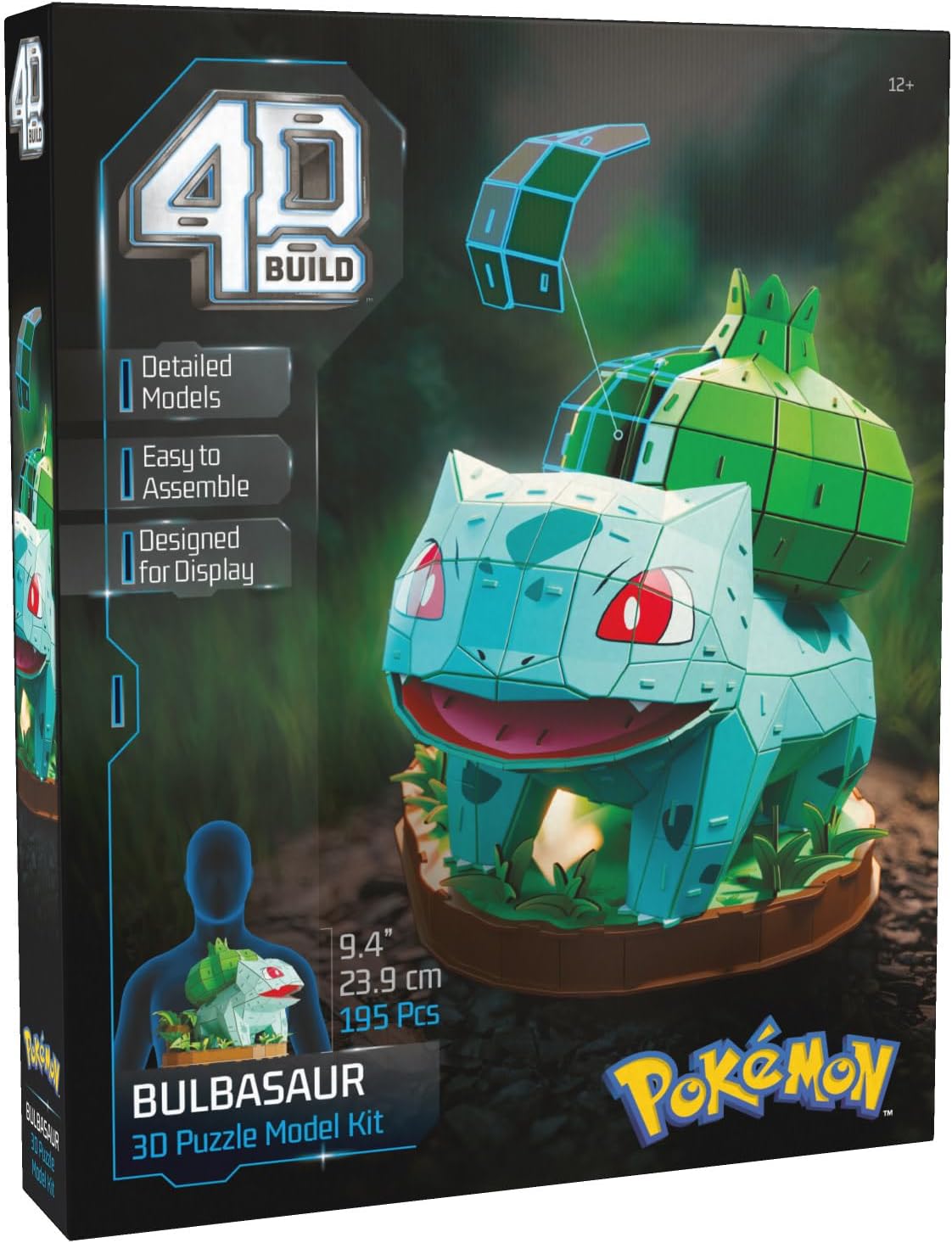 Rompecabezas 4D Pokemon bulbasaur