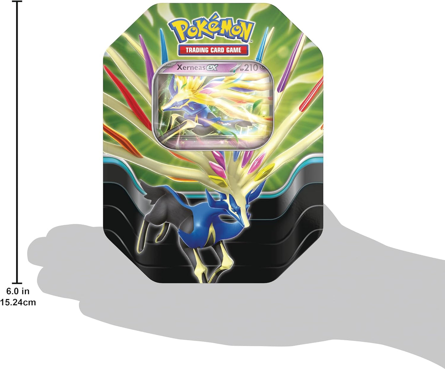 Tin Box Pokemon Trading Card Game Xerneas Ex