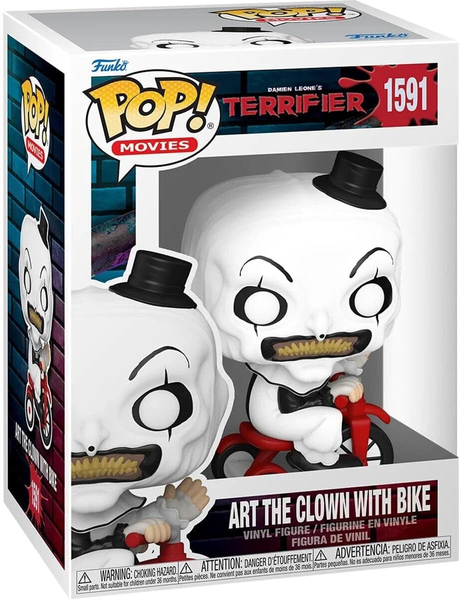 Funko Pop Terrifier Art The Clown Con Triciclo 1591
