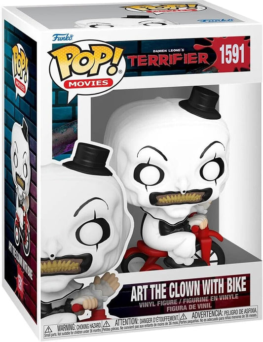 Funko Pop Terrifier Art The Clown Con Triciclo 1591