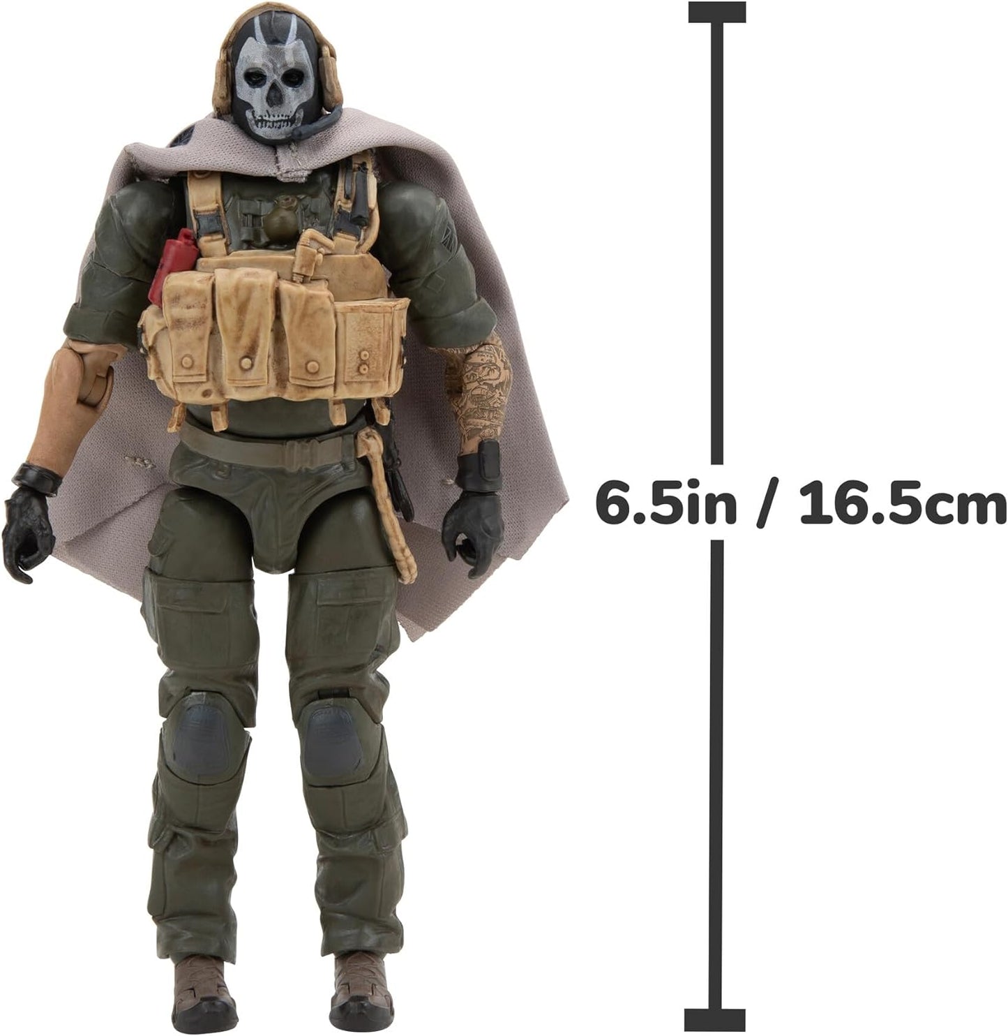 Figura Ghost Call Of Duty Modern Warfare 2