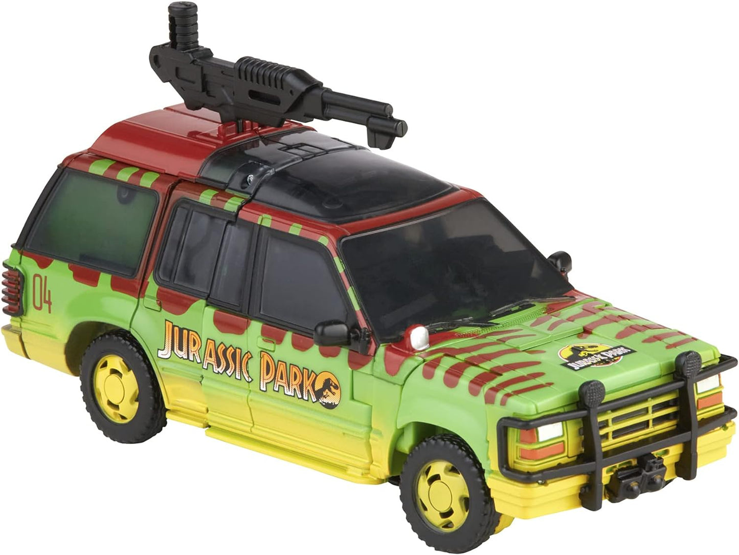 Figuras Transformers Jurassic Park Tyrannocon rex y Autobot JP93