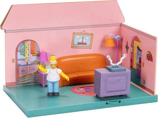 Diorama Casa Los Simpsons con Homero