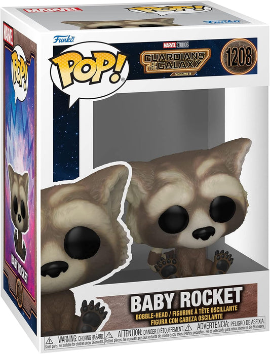 funko Pop 1208 Baby Rocket Guardianes de la Galaxia Vol 3