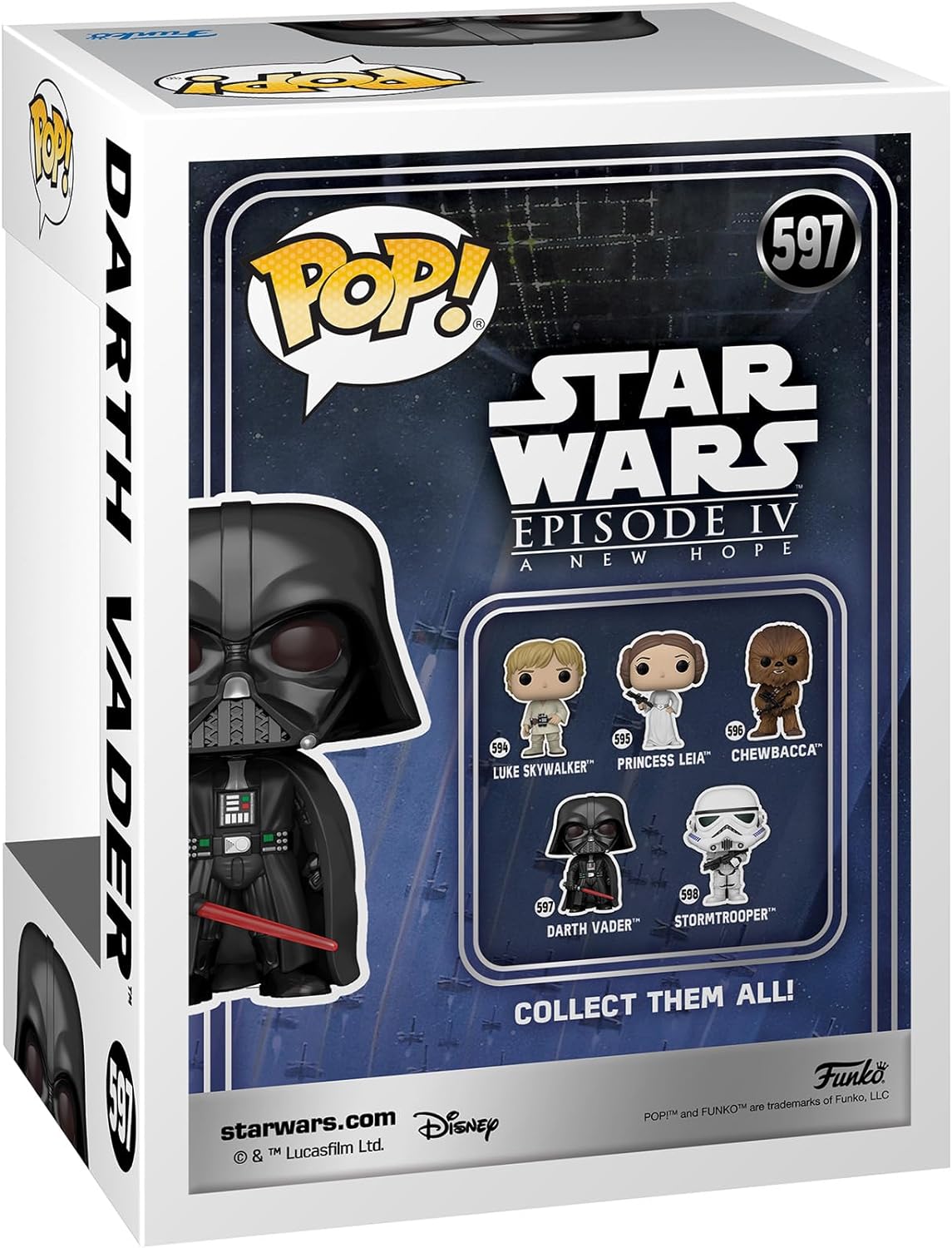 Funko Pop Darth Vader 597