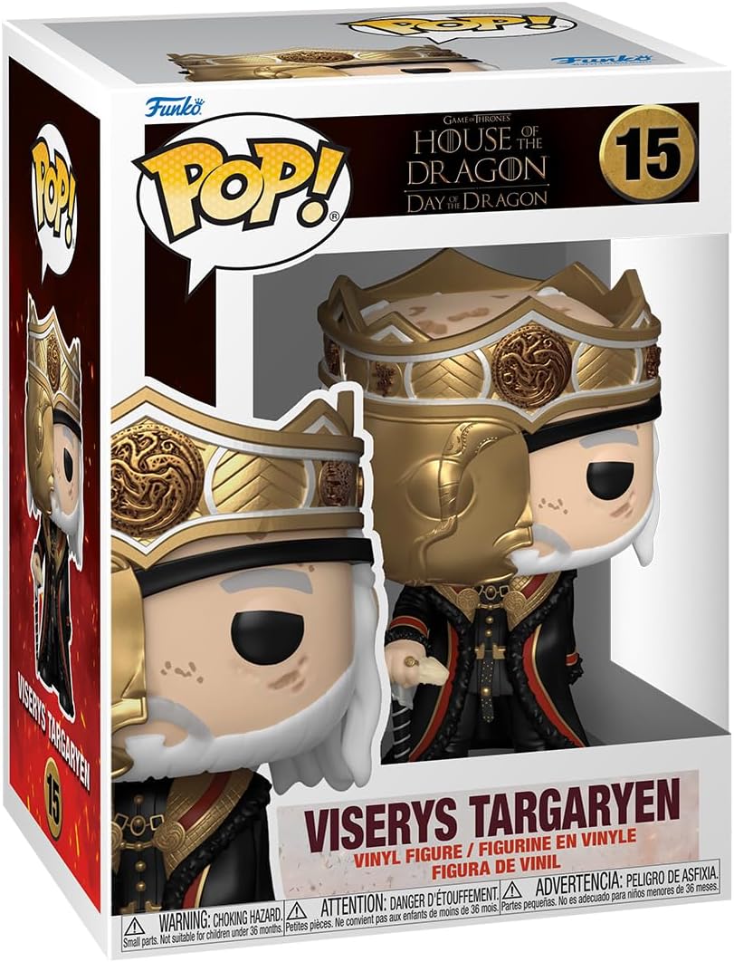 Funko Pop Viserys Targaryen Casa Del Dragon 15