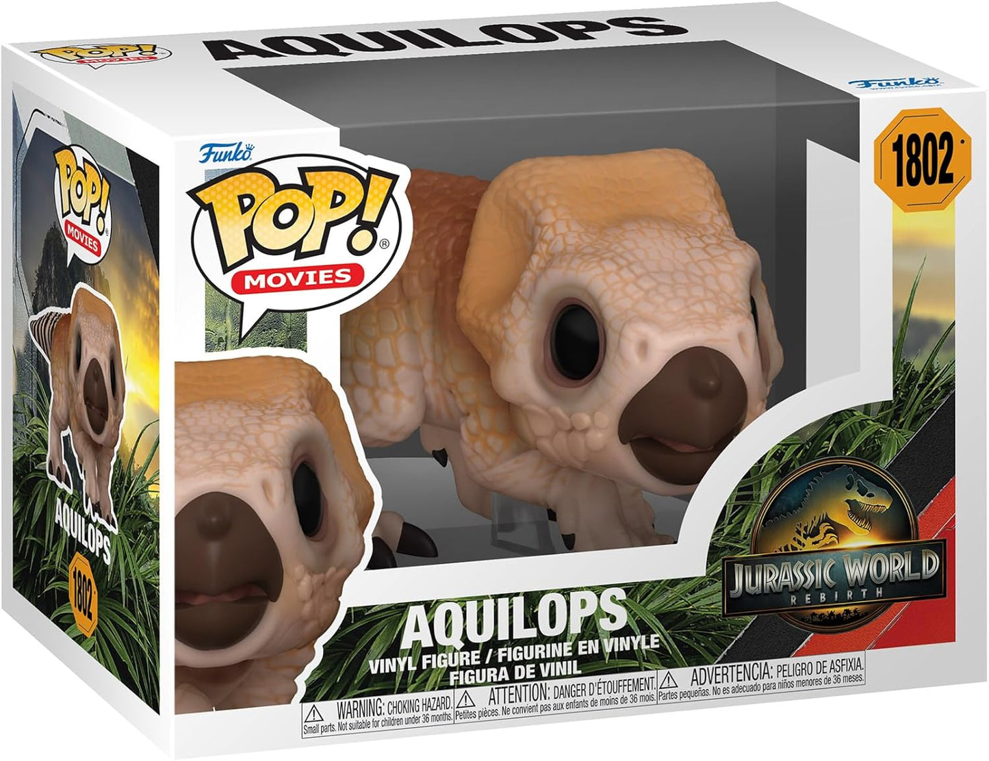 Funko Pop Aquilops Jurassic wolrd Rebirth 1802