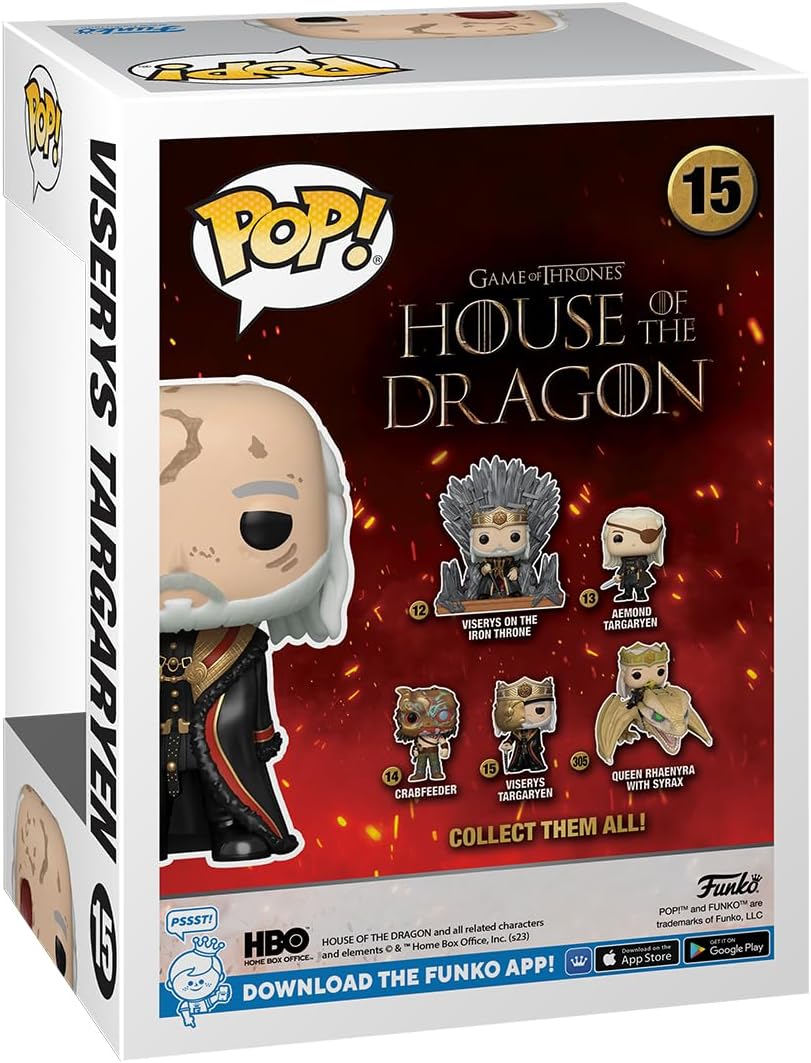 Funko Pop Viserys Targaryen Edicion Limitada Chase Casa Del Dragon 15