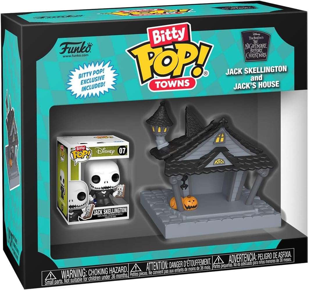 Bitty Pop Towns El Extraño Mundo de Jack funko pop