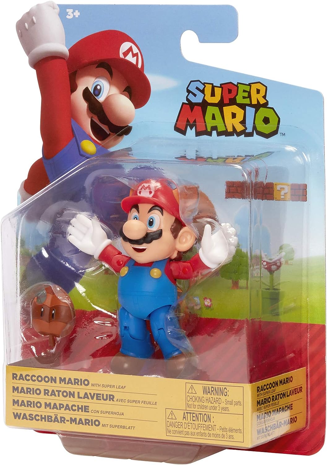 figura Articulada Super Mario Mapache