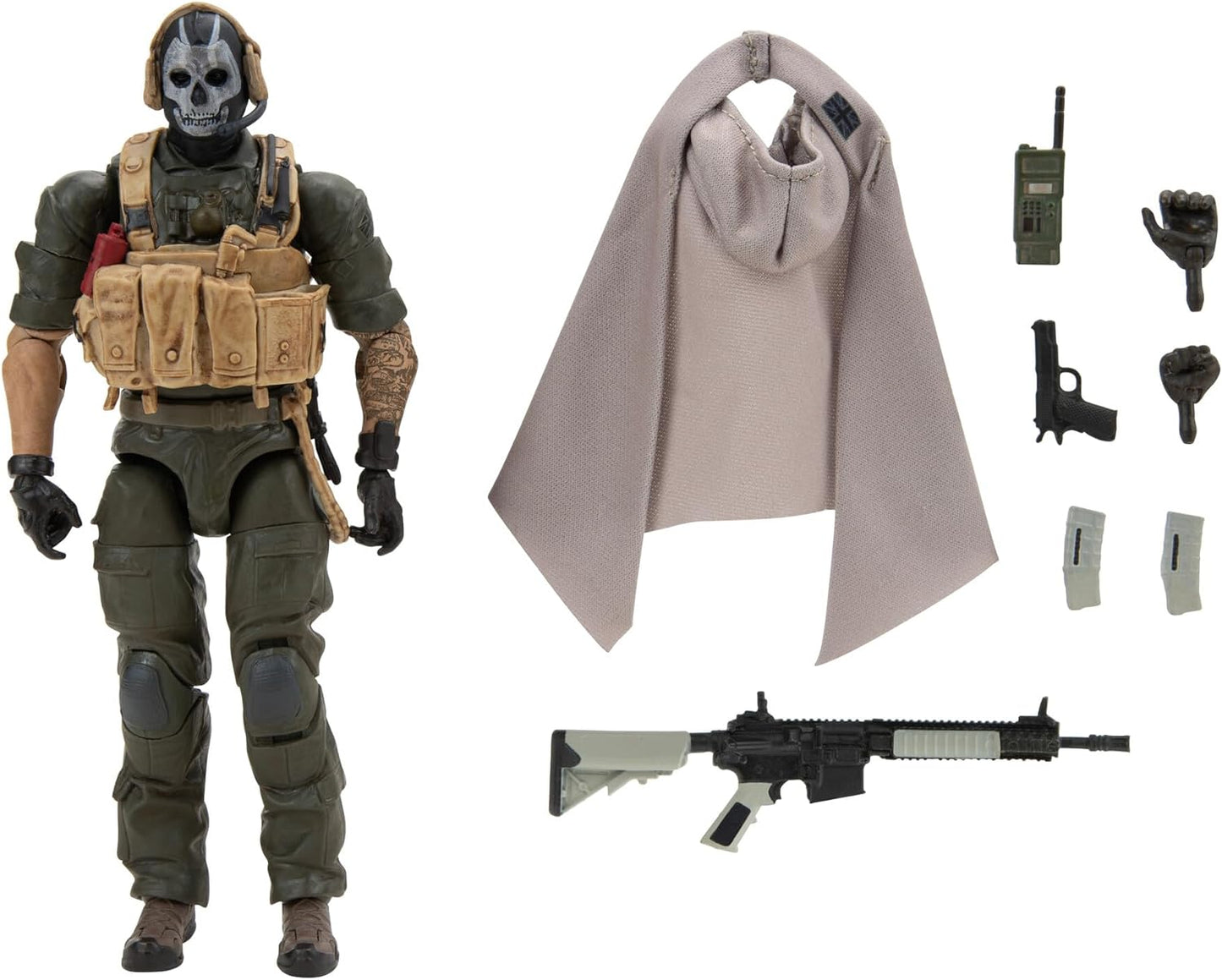 Figura Ghost Call Of Duty Modern Warfare 2