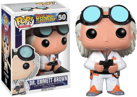Funko Pop Dr. Emmett Brown Back to the future 50