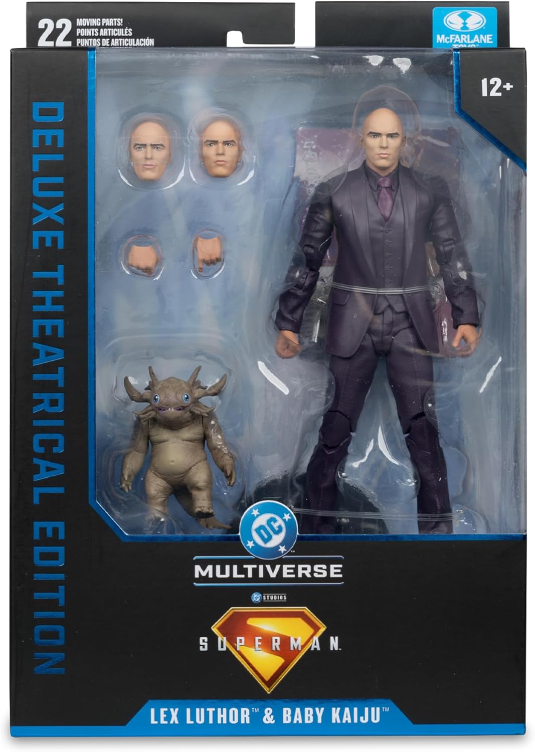 Figura Lex Luthor y Bebe Kaiju Dc Multiverse Superman