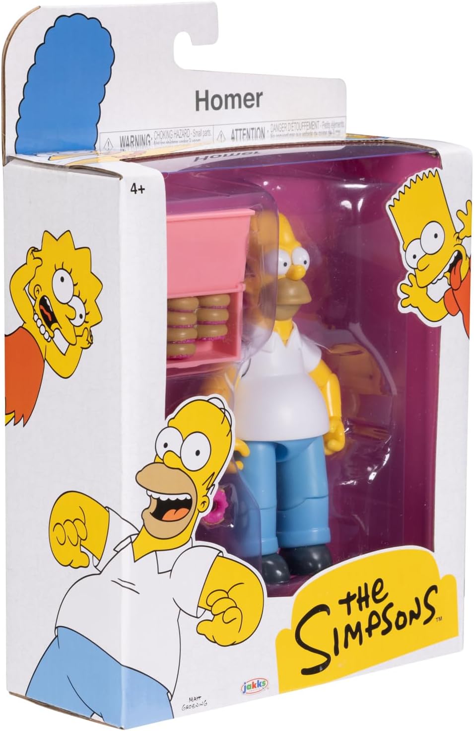 Figura homero Con Caja de Donas